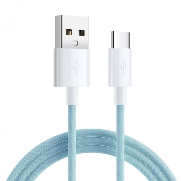 USB-A till USB-C kabel | 3A | 2m | Blå Blå