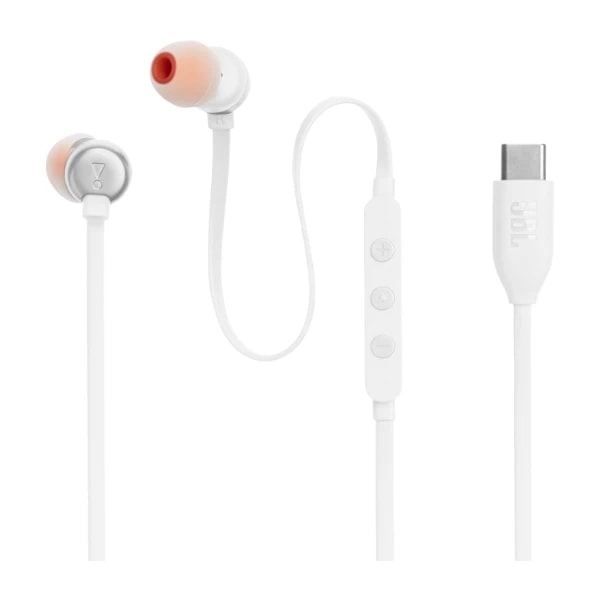 JBL Tune 310 USB-C In-Ear Hörlurar Vita