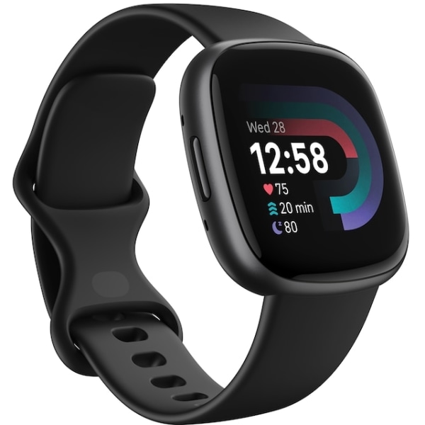 Fitbit Smartwatch Versa 4 Black & Graphite