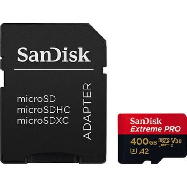 SanDisk Extreme Pro 400GB mikroSDXC UHS-I minneskort