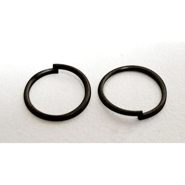 10 gr. (Drygt 200 st) motringar 7 mm. i diameter (4 färg val) svarta (gunmetal)