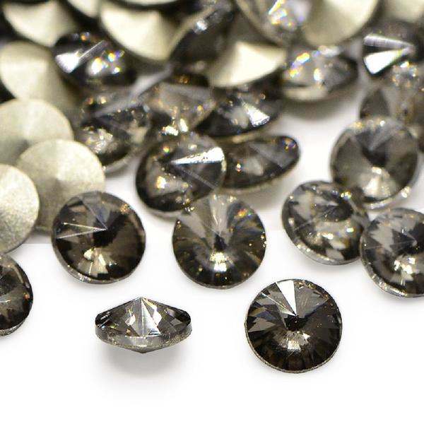100 koniska Swarovski kristaller för inlägg Ø 6 mm Capri Blå 4 Capri BlÅ