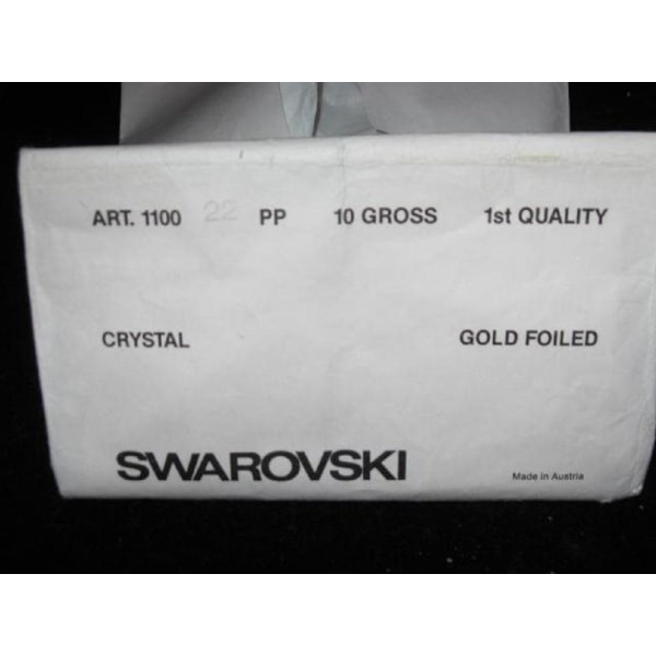 200 Ljus Ametist koniska Swarovski  för inlägg Ø 3,4 mm(PP27)