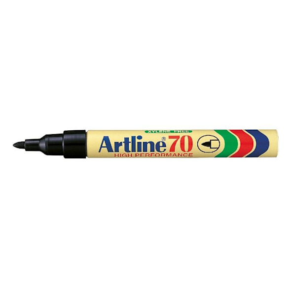 *Sort Permanent marker Artline 70 1 Svart