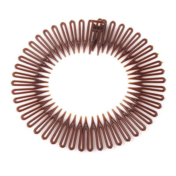 Zic zac diadem i plast (8 färg val) 10 mörk lila