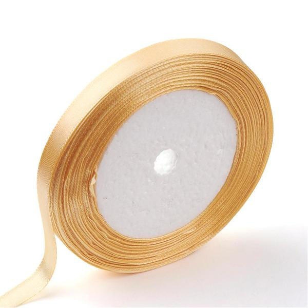 1 Rulle (25yard=22,89 mt.) Satinband 10 mm. bred vi Vit satinbamd 10 mm