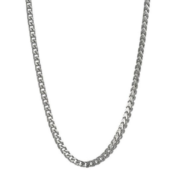 Unisex kedja i  AISI 304 stål 59 cm. lång , 2mm bred-1mm tjock.