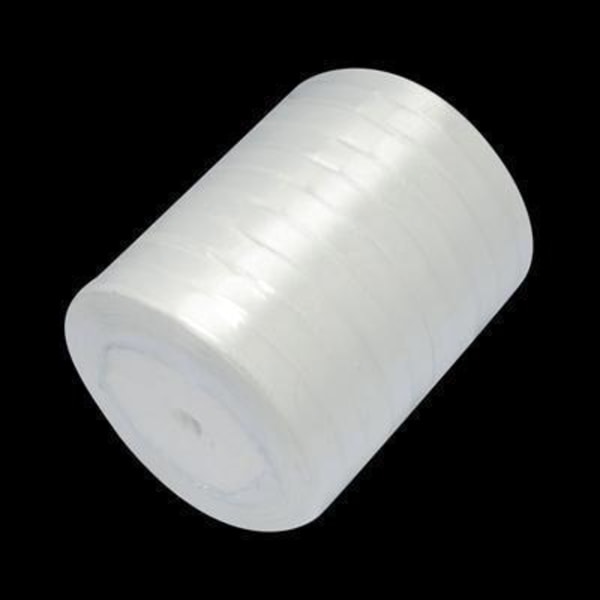 1 Rulle (25yard=22,89 mt.) Satinband 10 mm. bred (28 färger val) 003 silver