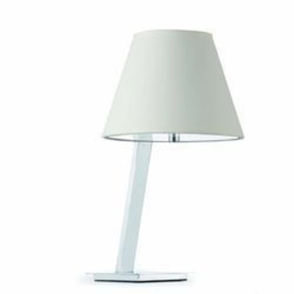Bordslampa - FARO - MOMA - Industriell design - PVC-skärm - Vit