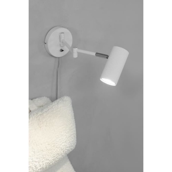 Markslojd COSTILLA Costilla Läsvägg Flex Arm 1 ljus vit, satin nickel