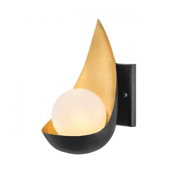 Væglampe - Mærke - Model - Sort - G9 - 14 cm - 320 lumen