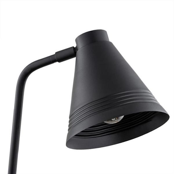 Argon AVALONE Skrivebordsarbejdslampe sort struktur