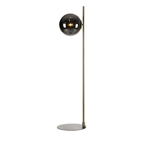 Markslojd DIONE Dione Globe Gulvlampe 1 Lys Antik, Røg Grå