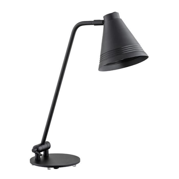 Argon AVALONE Skrivebordsarbejdslampe sort struktur