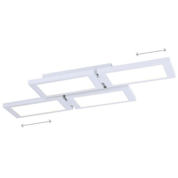 Loftslampe - CristalRecord - Guld LED mobil loftslampe (72W)