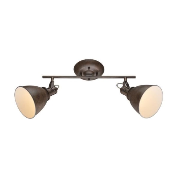 GLOBO LYSPET - L 45 x B 15 x H 21 cm - Rustfarve rost