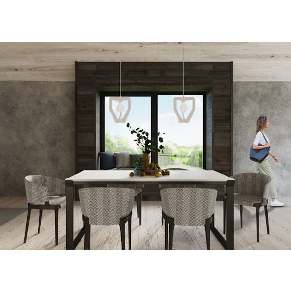 TRES E27 LED Pendel Modern Loft BOHO Design Corridor - HVID
