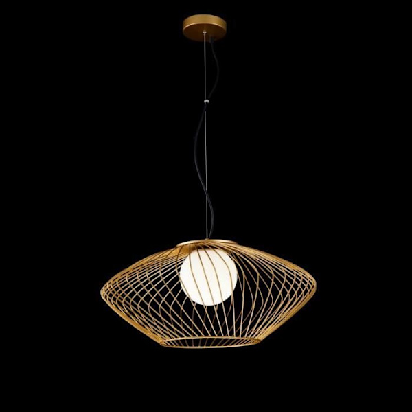 Taklampa - Plec - Guldbur - 1 ljus - E27 - 40W - Inomhus