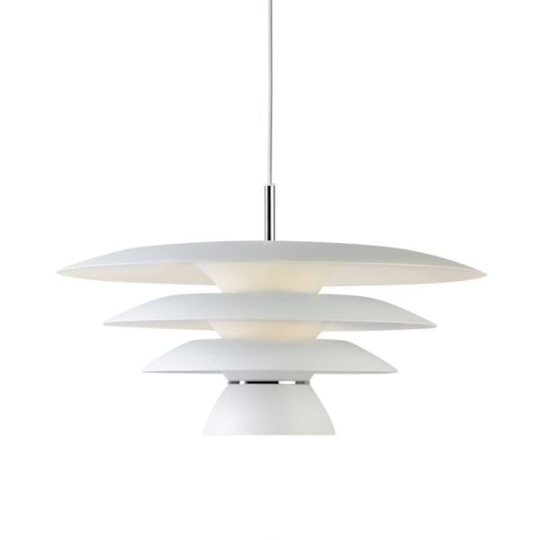 Taklampa - Belid - Davinci - Matt vit - Metall - E27 - 1 ljus