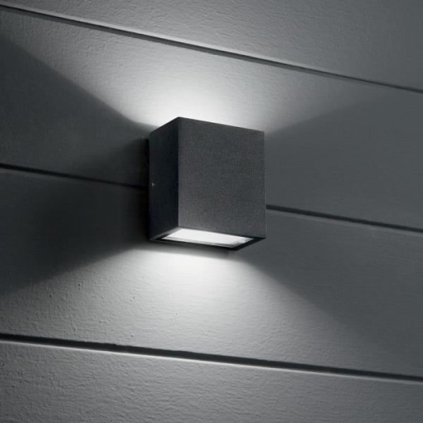 Cubic Up & Down LED utomhusvägglampa Vit IP65, 4000K