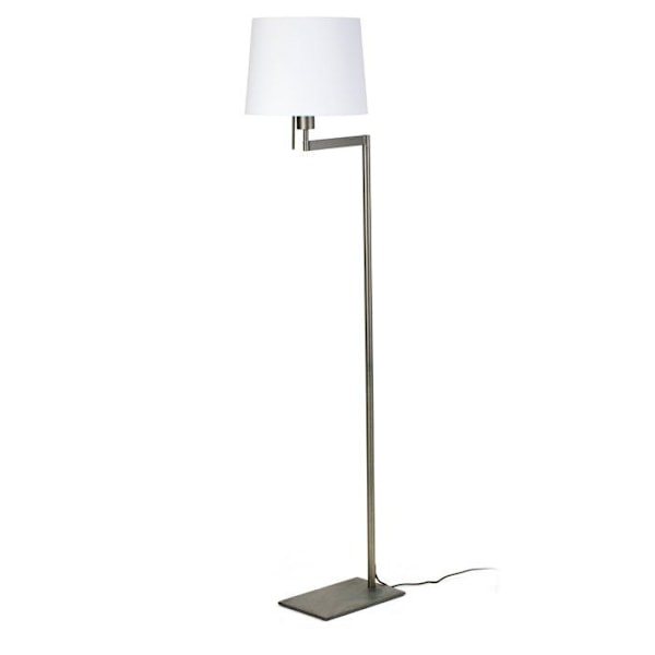 Gulvlampe - FARO - Artis - Metal/Tekstil - H150cm - Hvid - Design Alex & Manel Lluscà Bronze