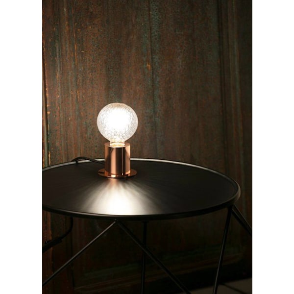 TEN kopparbordslampa NEGRO