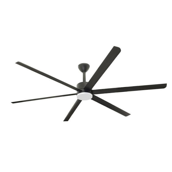 Takfläkt - FARO - KHIOS - Svart - LED - Modern design Svart