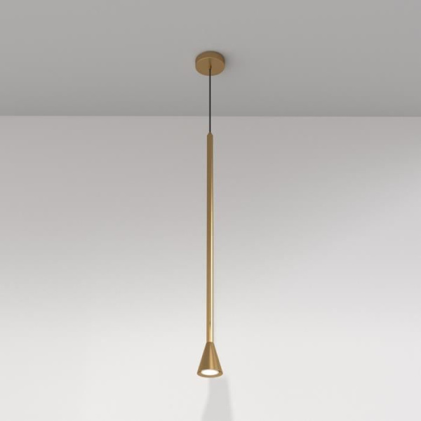 Maytoni Arrow Slim Ceiling Light Pendel Guld GU10