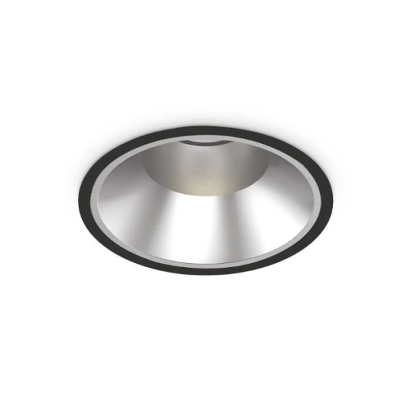 Ideal Lux OFF Infälld downlight Rund Svart 21,8cm 3000K