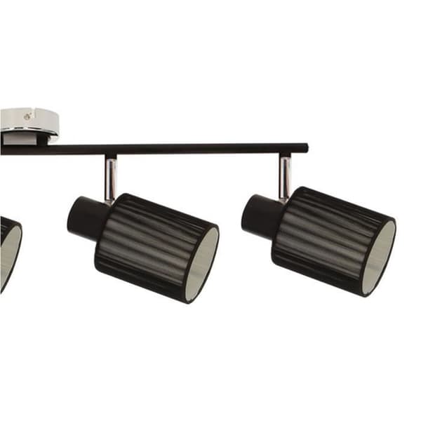 Carla Loftslampe 4xE14 Maks.9W Sort/Sort