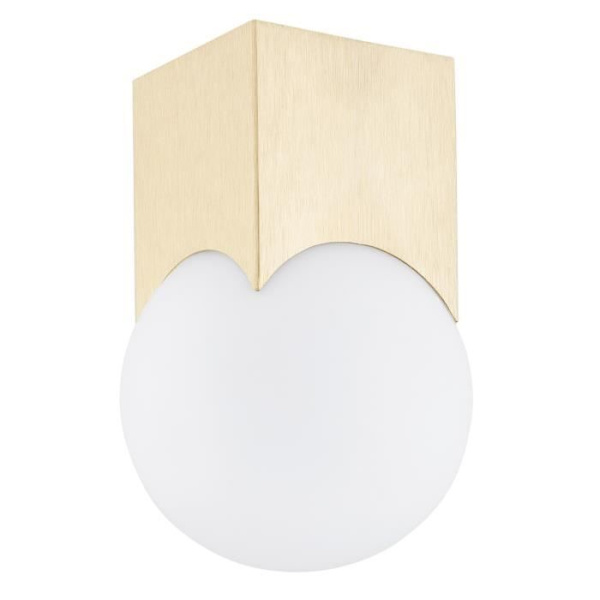 Downlight - Argon - AUSTIN - Opal Matt - Borstat Messing - E14 - 1 Lampa