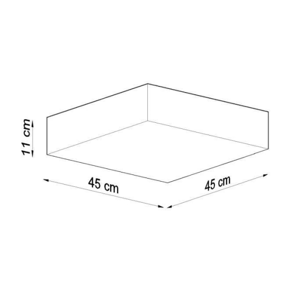 HORUS 45 E27 LED Modern LOFT Design Spot Loftslampe - Hvid