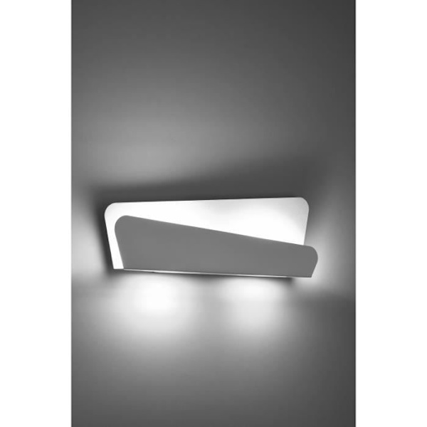 BASCIA Modern Loft Design Vägglampa för Sovrum Vardagsrum Trappa Korridor - Vit