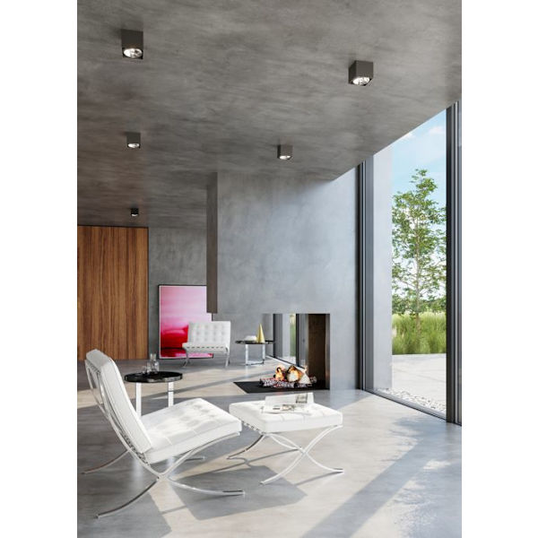 BLAKE GU10 LED Taklampa Modern Loft BOHO Design Corridor - Svart