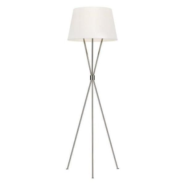 Golvlampa - ELSTEAD LIGHTING - Penny - Polerad nickel - E27 - 1 glödlampa - 139,7 cm Polerat nickel