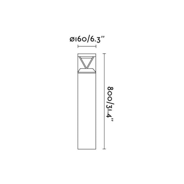 Plafonnier - FARO - MAMBO - Sort - E27 - 3 lys - Stål NEGRO