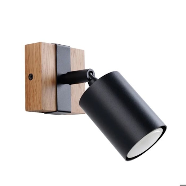 Sollux Lighting Fager 1 væglampe svart