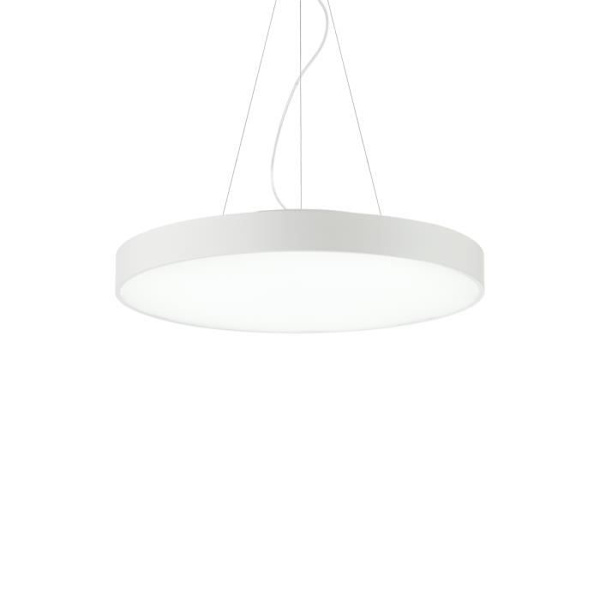 Suspension HALO SP1 D60 - Idéal Lux - LED 34W - Vit - Kontemporär/Design