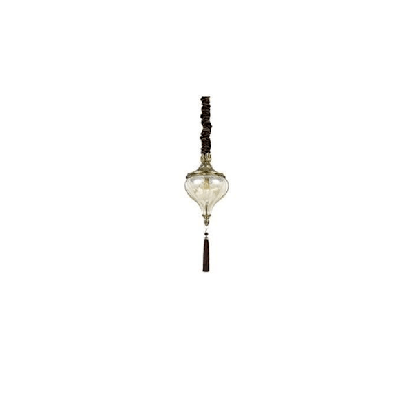 Upphängning - IDEAL LUX - HAREM - Brun - 1 glödlampa E27 - Inomhus - Dagens design