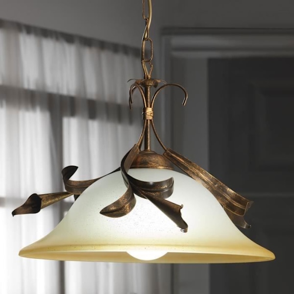 Loftlampe - Onli - LUCREZIA - Farve gul - Diameter 40 cm - E27