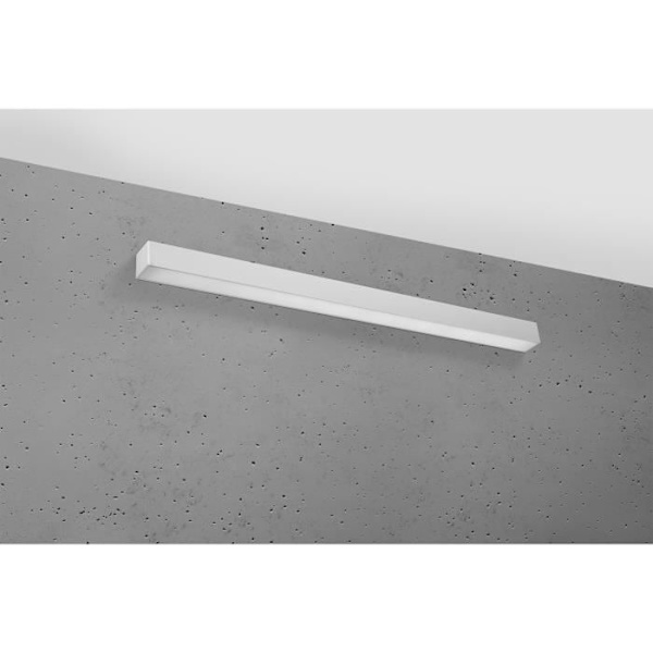 Sollux PINNE Integrerade infällda LED Vägglampor Grå 95cm 3000K