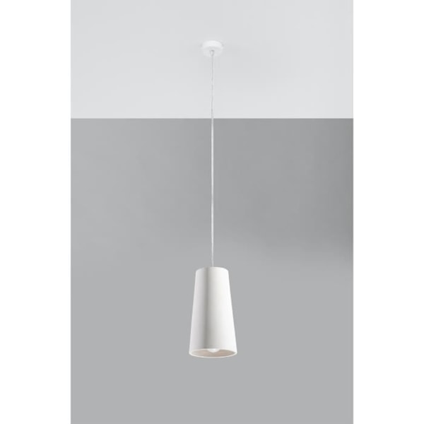 Keramisk taklampa GULCAN E27 LED Modern Loft BOHO Design Corridor - Vit