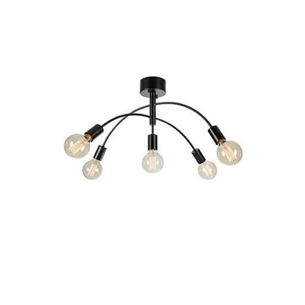 Markslojd CYGNUS Cygnus Multi Arm Semi Flush Taklampa 5 Lights Svart