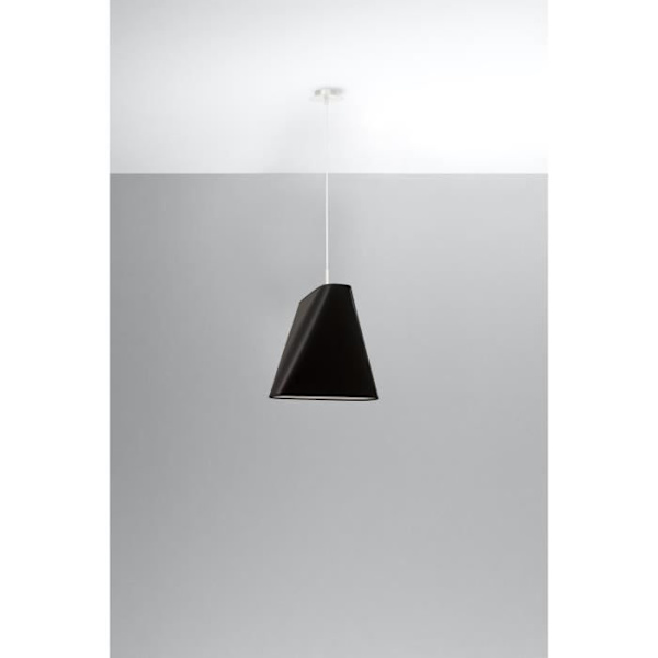 Sollux BLUM Pendellampa Kupol Svart E27