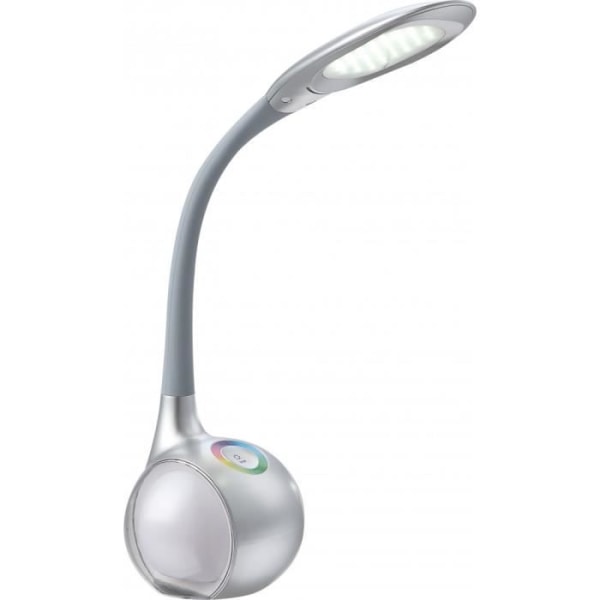 GLOBO LED bordslampa TARRON Silver Akryl 58279