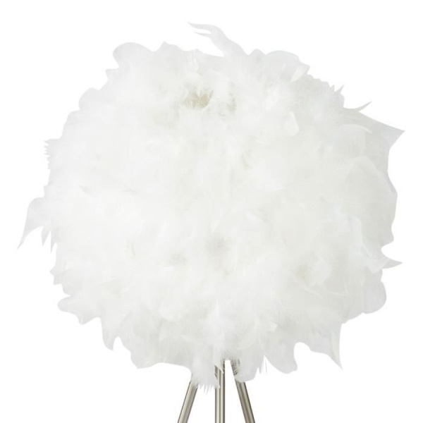 Stativ bordlampe, springlampeskærm, højde 65 cm, KATUNGA