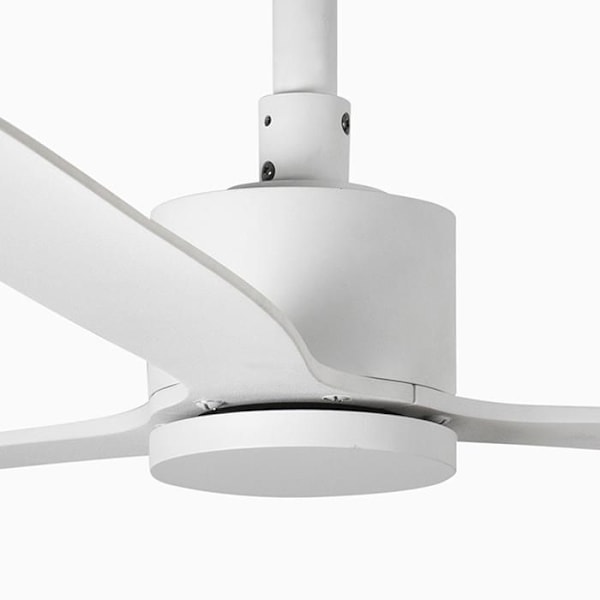 Takfläkt utan ljus vit Ø 132 cm AMELIA 33760 BLANCO