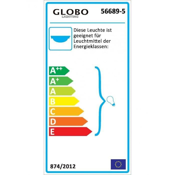 Takljus kristalllampa armaturljus krom extraordinär belysning Globo 56689-5
