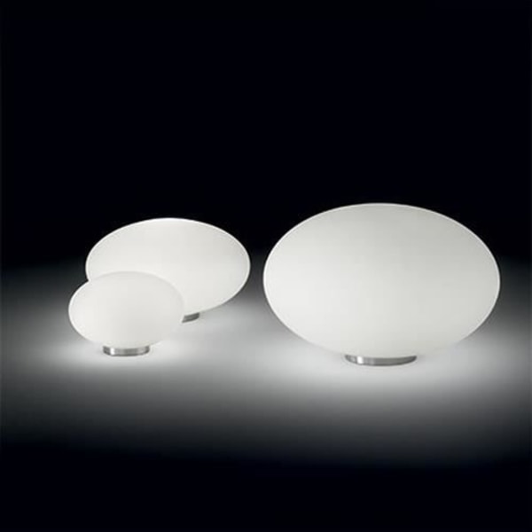 Ideal Lux Candy TL1 D25, Hvid, Metal, Nikkel, Soveværelse, Spisestue, Stue, Arbejdsværelse, IP20, G9, 1 pære(r)