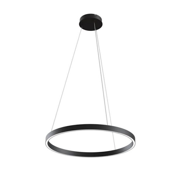 Maytoni Rim Modern Rim Integrated LED Black Ring Pendel Taklampa